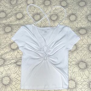 American Eagle White Tank Top